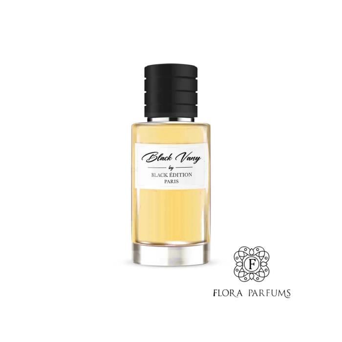 Extrait de parfum pour Homme et Femme – Black Vany - 50ml – Black Edition Paris