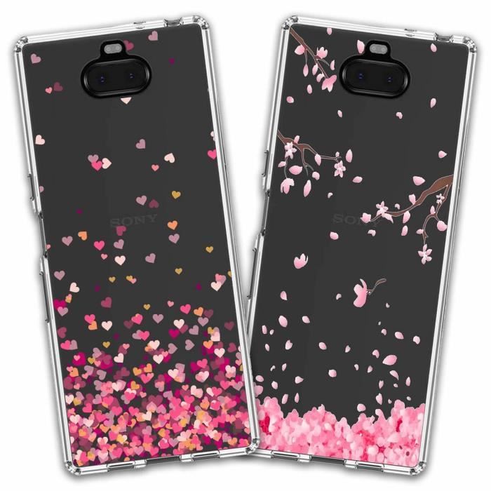 Coque Souple TPU Et Verre Trempé Pour Sony Xperia 1 VII - Protection Anti-choc Mince Transparente - 2 Pièces