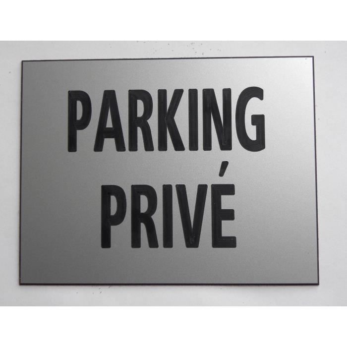 plaque panneau PARKING PRIVÉ signalétique plaque panneau PARKING PRIVÉ signalétique