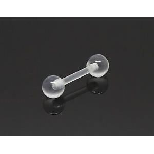 20 Studs Piercing Acrylique Transparent – 6/8/10/12 Mm, 16G, Pour Helix, Tragus, Cartilage