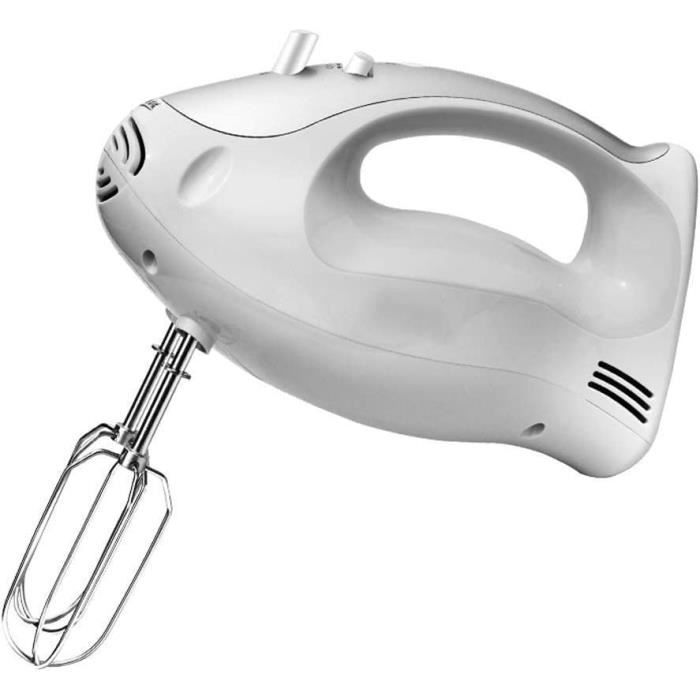 Bosch MFQ2600W CleverMixx Batteur, 375 W, bol avec support, 4 niveaux, blanc /rouge Bosch MFQ2600W CleverMixx Batteur, 375 W, bol avec support, 4 niveaux, blanc /rouge