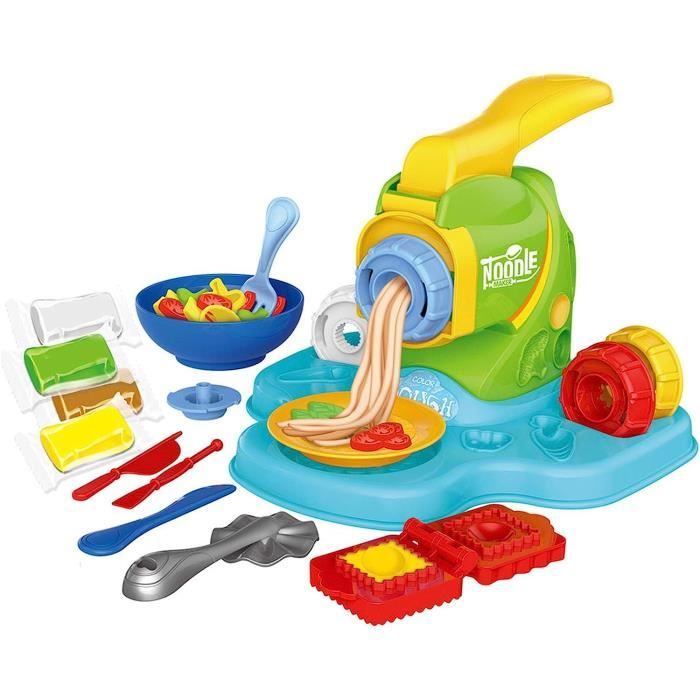 UCAMP 65 Pièces Pâte à Modeler Enfants - Machines Glace, Pâtes, Burger + Tablier