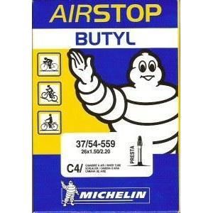 Chambre à air Michelin Airstop Butyl (C4) - 26x1,60/2,10 37/62-559 Presta 60 mm