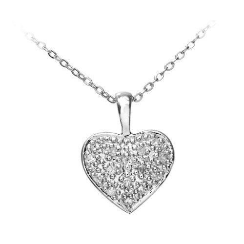 Colliers Femme Coeur Or Blanc 375 1000 9 Achat Vente