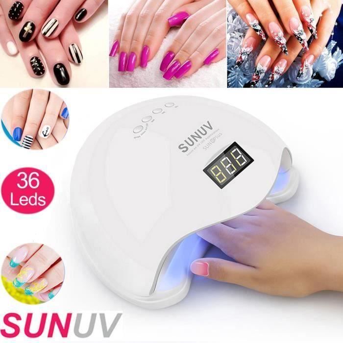 Mini Lampe UV Pour Manucure Et Pédicure - 9 LED, Séchage Rapide, Couleur Aléatoire