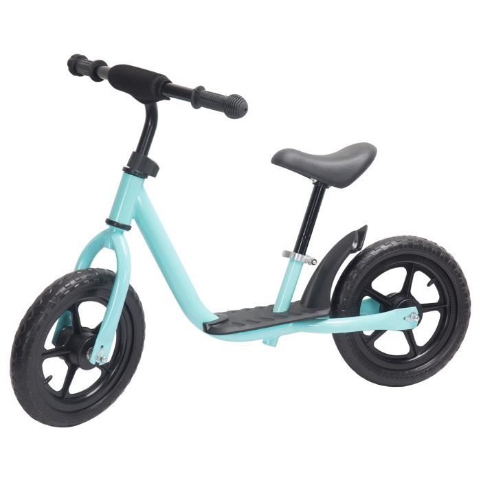 Draisiennes Enfants 2-6 ans - Vélo d'équilibre, Vélo enfant,  85x40x52-60cm,Turquoise - Cdiscount Jeux - Jouets