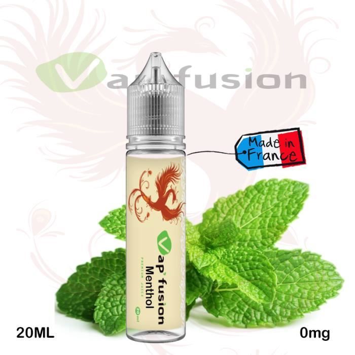 E liquide Menthol - 20 ml - Vap'fusion - Cdiscount Au quotidien
