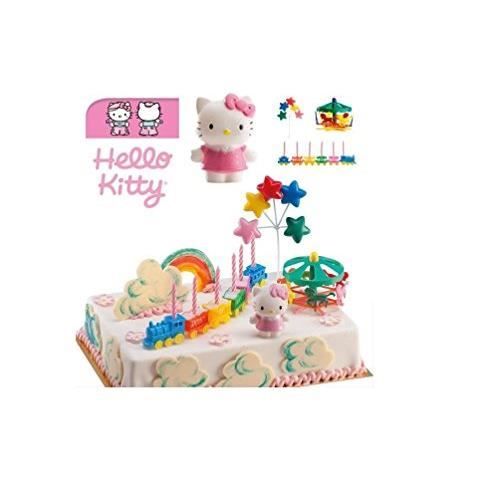Kit De Decoration Hello Kitty Deco Gateau Anniversaire Pvc Resine 374 Achat Vente Figurine Decor Gateau Prolongation Soldes Cdiscount