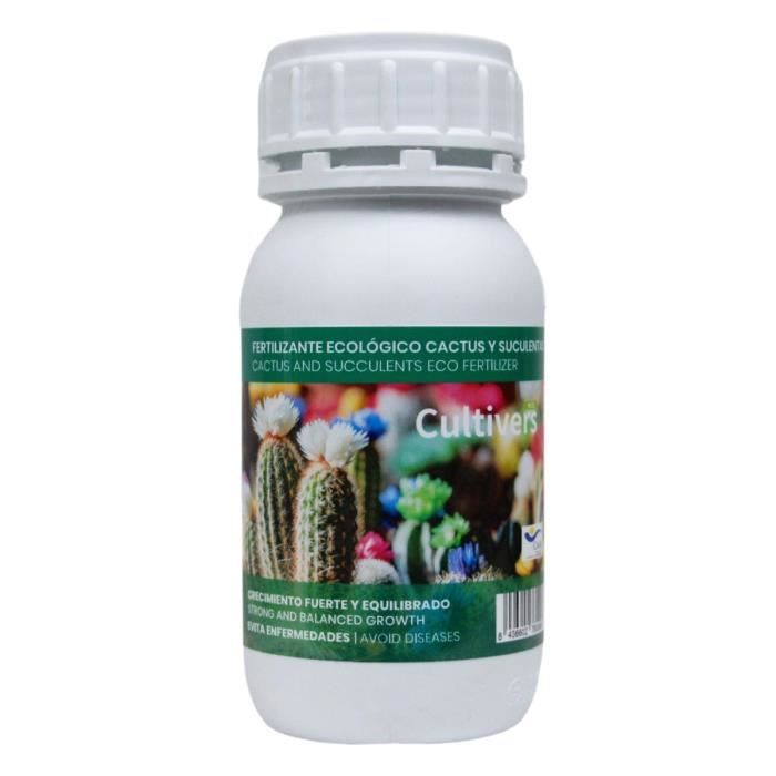 CULTIVERS Engrais Biologique Liquide Pour Cactus Et Plantes Grasses 10L | 100% Naturel | Pour Floraison Abondante
