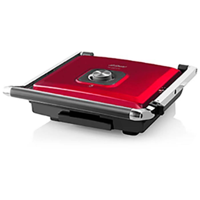 Appareil à sandwichs - ARZUM - AR2022 - 2000 W - Noir et Rouge - 4 Sandwiches maximum