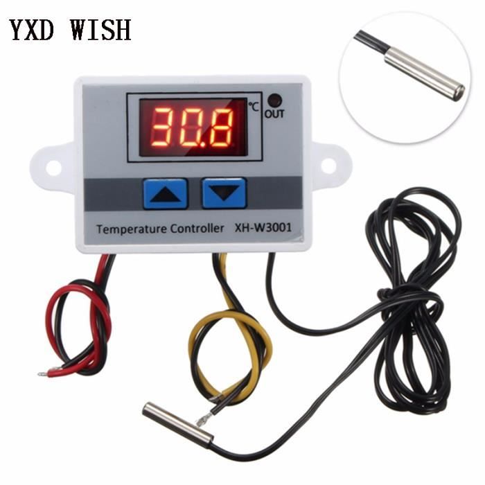 Régulateur Température Numérique EK-3030 220V - Thermostat Dégivrage Réfrigération Congélateur
