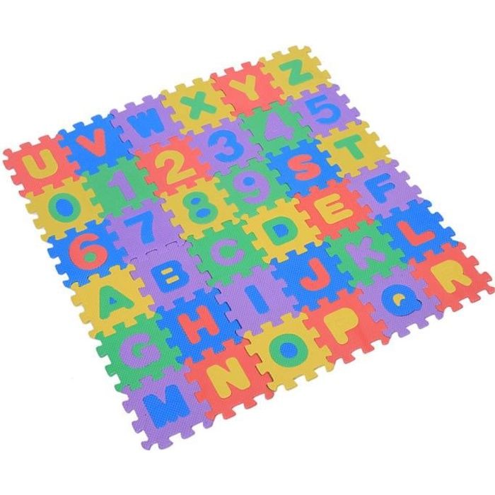 9 Pcs Emboîtement Enfants Bébé Mousse Activité Sol Play Extérieur Tapis Puzzle 