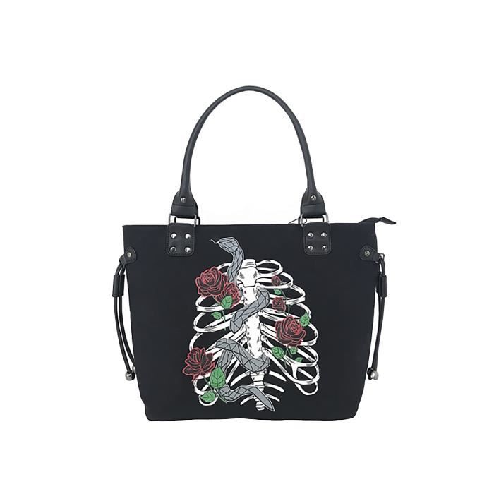 Sac a store main imitation serpent