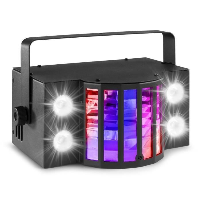 BOWEICORE Jeu de Lere, 21 Eye RGB UV Effet de Stroboscopique Jeux de