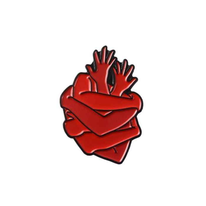 CLJ - Pins - Cardiologue coeur embrassé rouge - Rouge - Unisexe - Métiers - qualité de finition - Epingle - Broche - Badge - PINS CLJ - Pins - Cardiologue coeur embrassé rouge - Rouge - Unisexe - Métiers - qualité de finition - Epingle - Broche - Badge - PINS