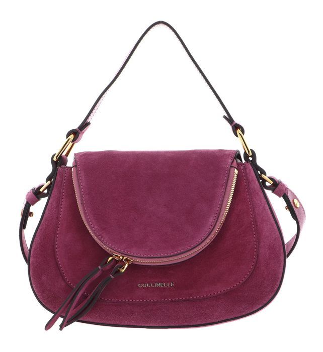COCCINELLE Coccinelle Sole Suede Handbag Pulp Pink 237100 sac