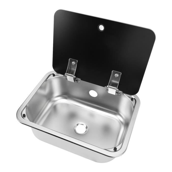 Lavabo De Camping Pliable - Évier De Table Inox 6L - Ultra-léger
