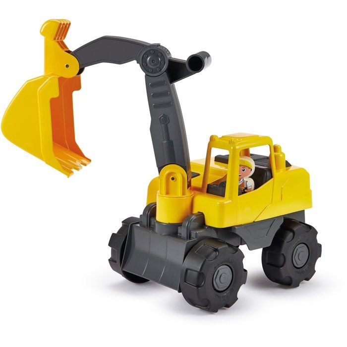 Pelleteuse - ECOIFFIER - Jaune et gris - Dès 18 mois - Origine France Garantie
