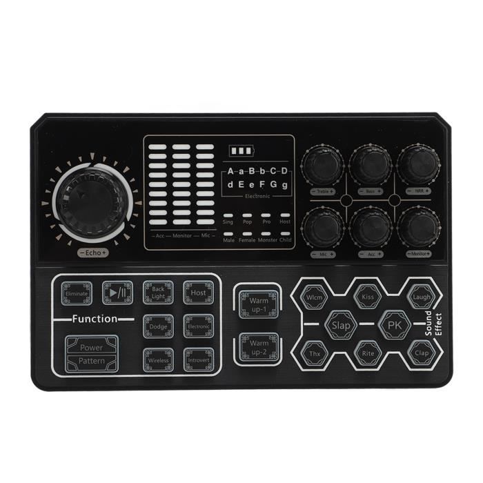 Geekria Mélangeur Audio De Jeu, Mélangeur PC RVB En Streaming Avec