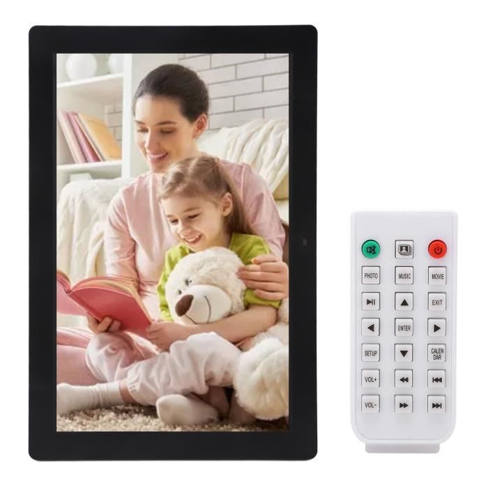 Frameo App Cadre Photo Numérique WiFi 32 Go, Cadre Photo Numérique De 10,1 Cadre Photo Connecté