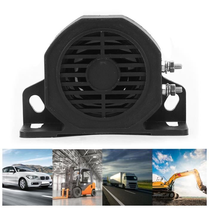 Avertisseur De Recul Universel 12-24V - Alarme Marche Arrière 82-102dB Étanche Pour Camion