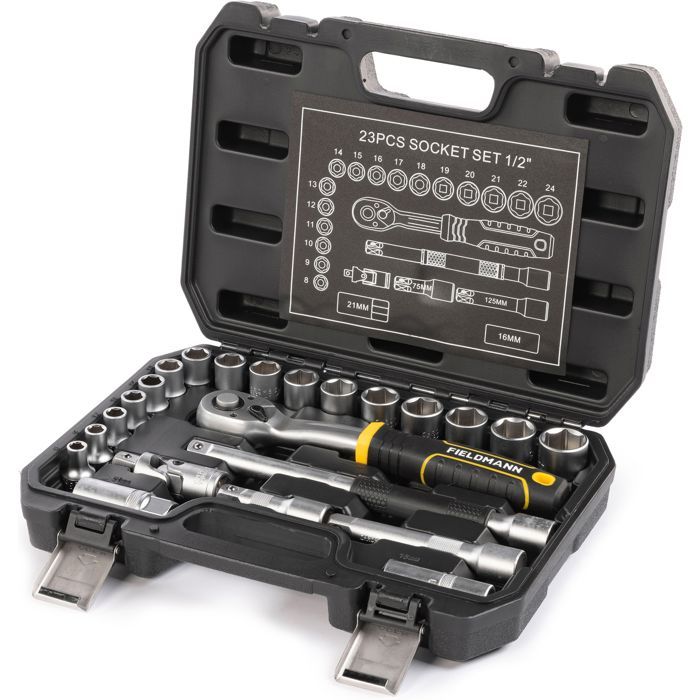 Jeu+de+cles+à+douille+-+Fieldmann+-+FDG+5022-23R