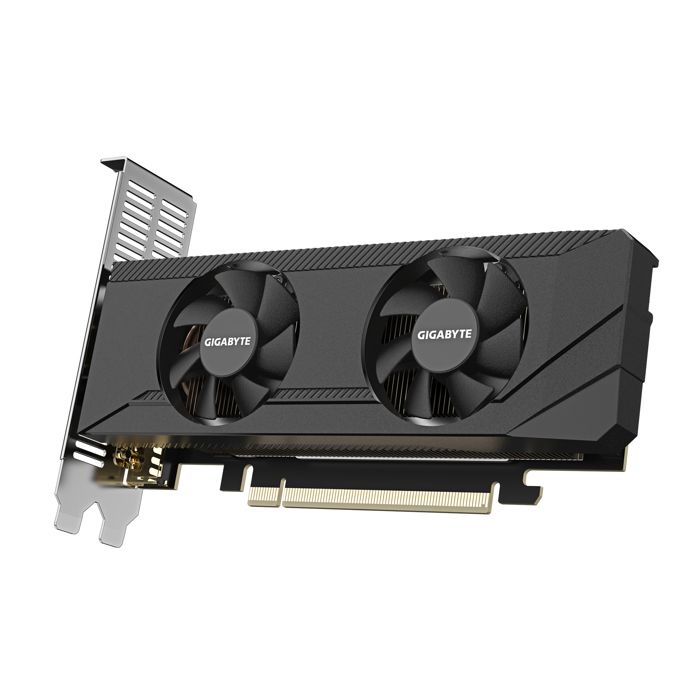 Nvidia GeForce RTX3050 Low Profile 2 Slots 1477 MHz 6 Go GDDR6 2 x HDMI 2.1 2 x DisplayPort 1.4 PCI Express 4.0