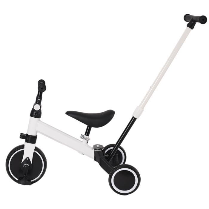 New Sports Tricycle avec barre de poussée, avec roue libre