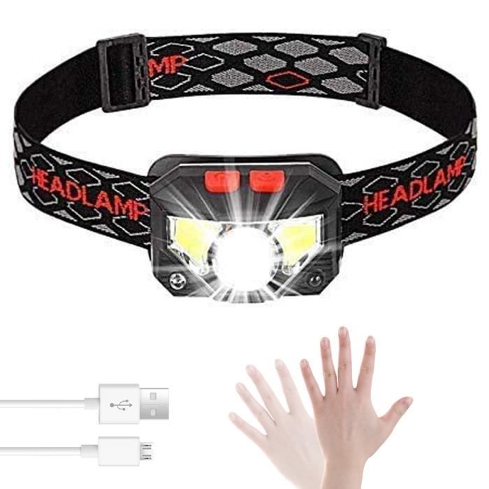 Lampe Frontale Touchless Rechargeable + Chargeur - T3PB Facom : Electricité - Eclairage FACOM