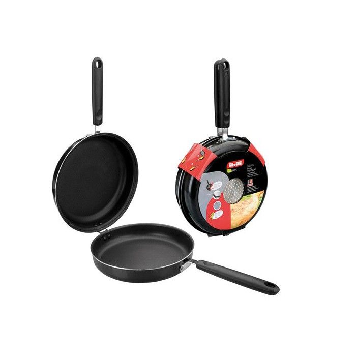 Poêle à tortillas - IBILI - Indubasic - 24 cm - Aluminium - Antiadhésif - Induction