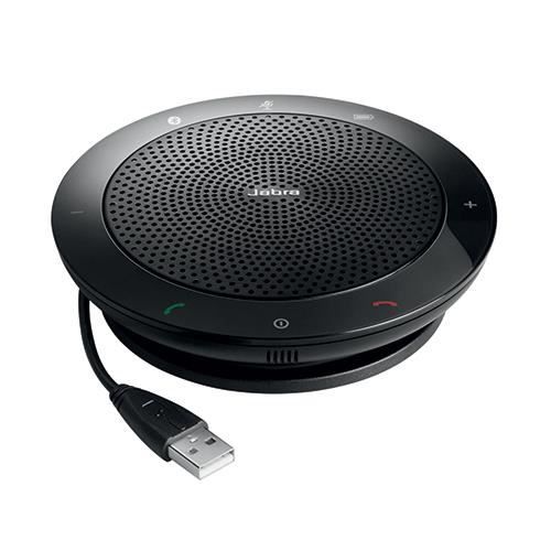 Enceinte de conférence - JABRA - SPEAK 510+ UC - Noir - USB & Bluetooth - Compatible Cisco/Avaya/Siemens