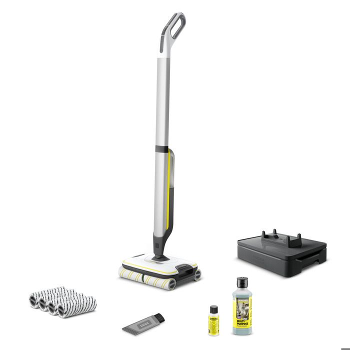 Nettoyeur de sols sans fil Karcher FC 7 Cordless Plus Stone *EU Autonomie 45 min 500 trmin Rouleaux spécial carrelage - vue 8