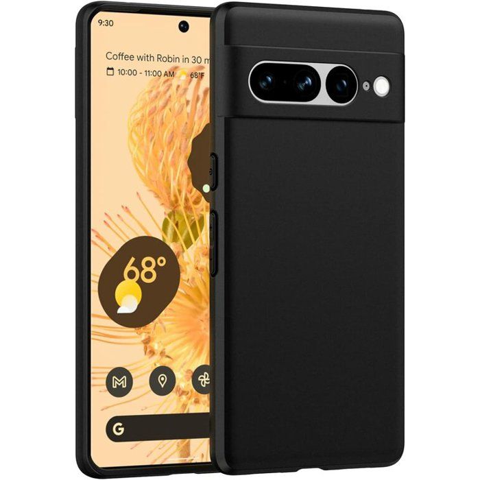 Coque Silicone Noire Little Boutik Pour Google Pixel 7 Pro 5G - Neuf Sous Blister