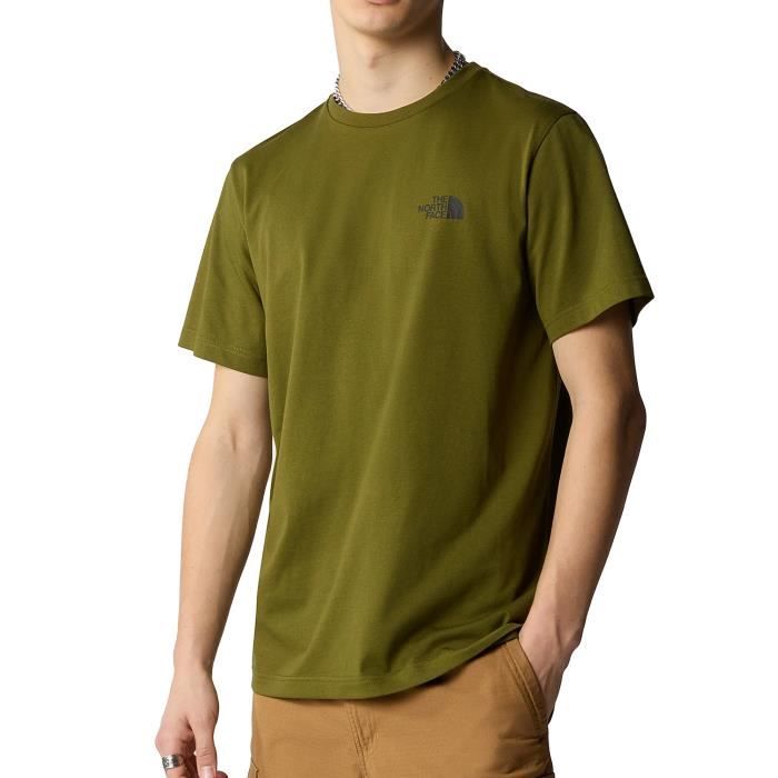 The North Face T-shirt pour Homme Simple Dome Vert NF0A87NGPIB