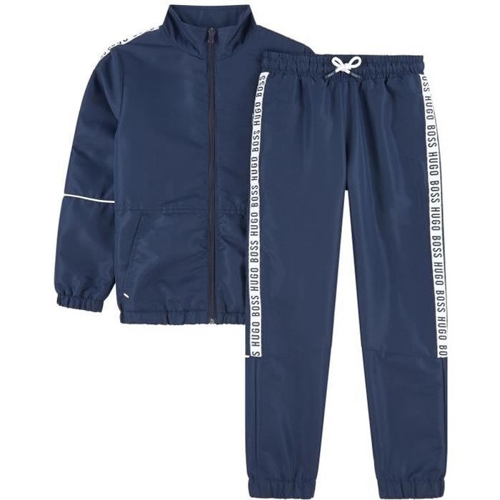 Ensemble de survêtement Hugo Boss Junior - Ref. J28064-849 Bleu - Achat / Vente survêtement - Cdiscount