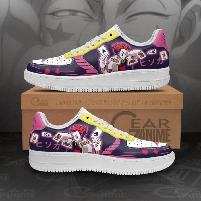 Baskets Hisoka Air Sneakers Custom Hunter X Hunter Anime Chaussures Blanc -  Cdiscount Chaussures