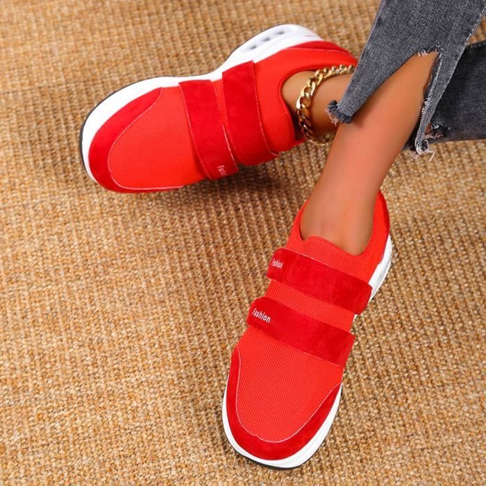 chaussure sport talon compensé