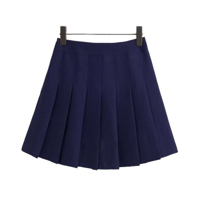 Mini jupe bleu marine clearance