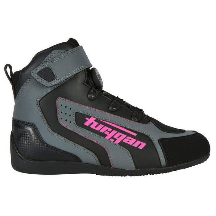 Chaussures moto femme Furygan Easy D30 noir rose 39