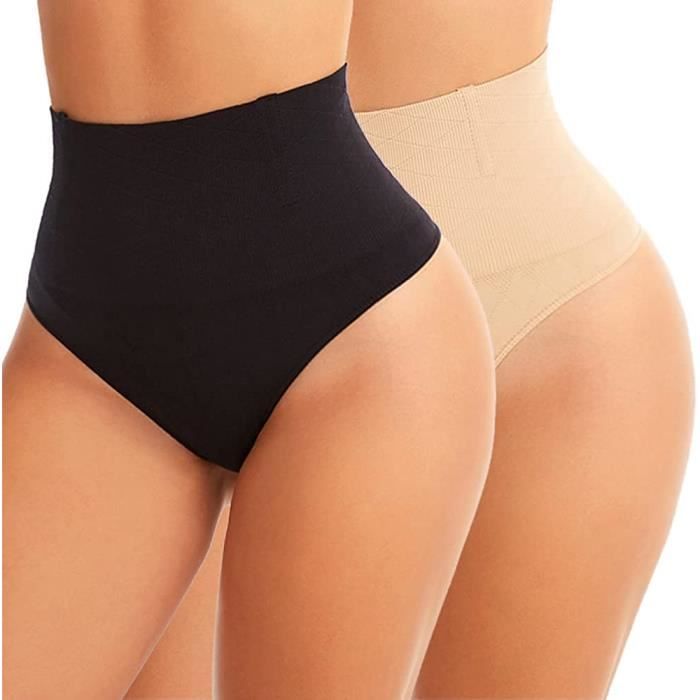 Culotte Gainante Dentelle Sexy - Ventre Plat Taille Haute - Lingerie Élégante Et Confortable Pour Femme - Multipack
