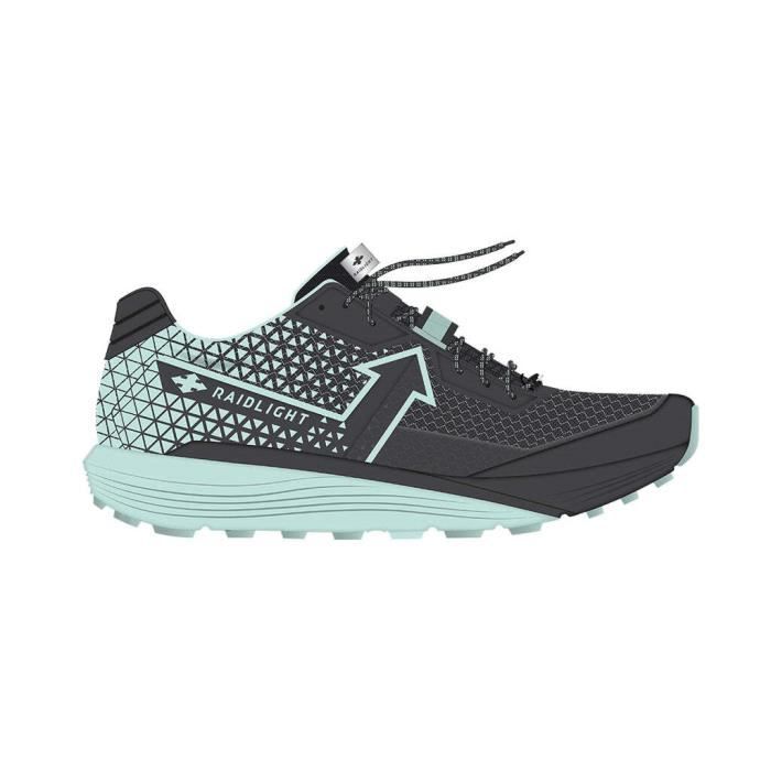chaussures de trail femme raidlight ultra 2.0 - grey/light/blue - 41,5