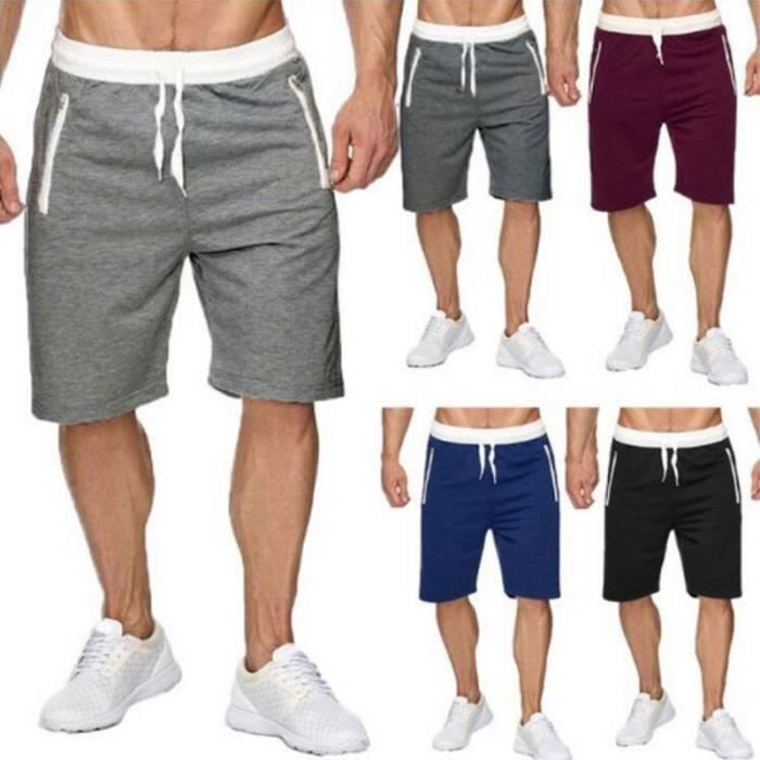 Lot de 4 Short Homme de Sport Anti Transpirant pour Entrainement couleurs multiples