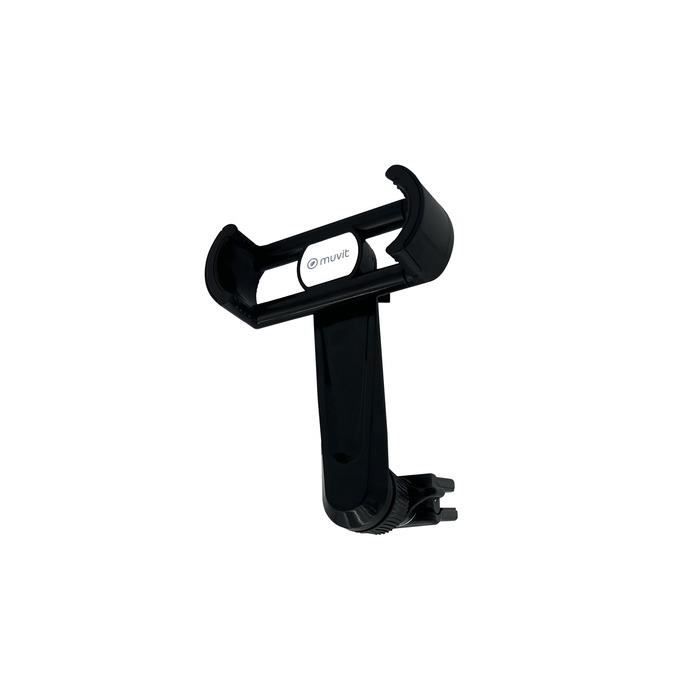 MUVIT SUPPORT VOITURE UNIVERSEL 360° GRIP DÉPORTÉ ROTATIF EXTENSIBLE 80MM AVEC ROTULE NOIR