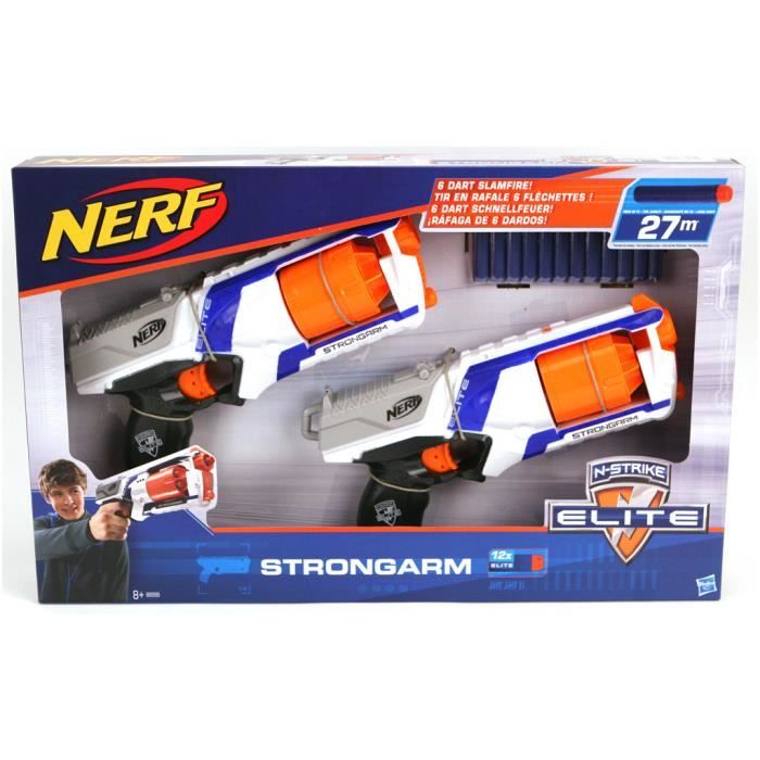 Sports et jeux N-Strike à grains 2 Pièces Elite Strongarm - Cdiscount
