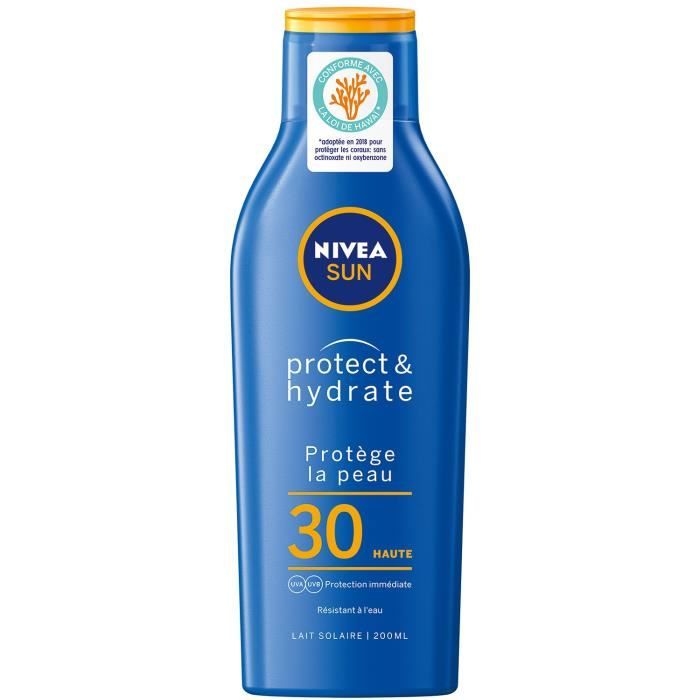 Nivea Sun Lait Protect&Hydrate Fps30 200ml Anti-Tache