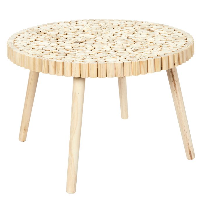Table Basse - HOME DECO FACTORY - Naturelle - Marron