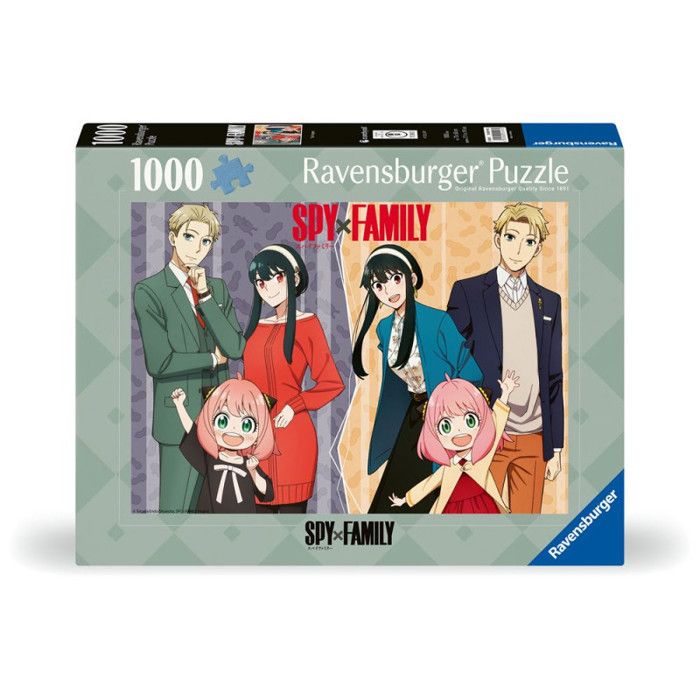 Puzzle 1000 pièces La famille Forger / Spy x Family Ravensburger France - vue 4