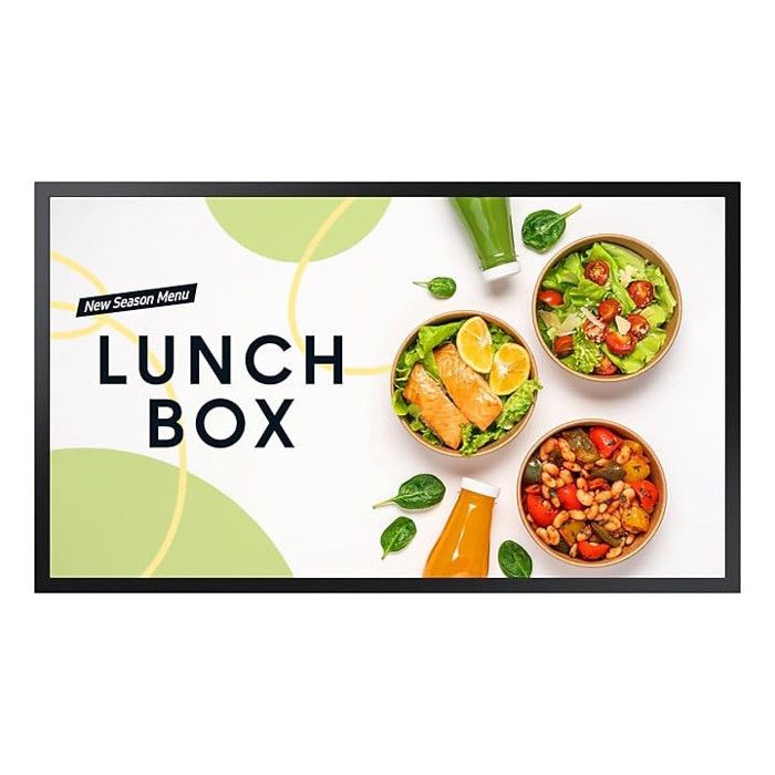 Samsung OM32DX 32 OMDX Series écran LCD rétro éclairé par LED signalisation numérique extérieur soleil total Tizen OS 1920 x 1080 DEL de façade - vue 2