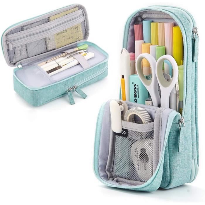 Doyomtoy Grande Trousse à Crayons Thème Jeu Vidéo - Grande Capacité Pour Écoliers