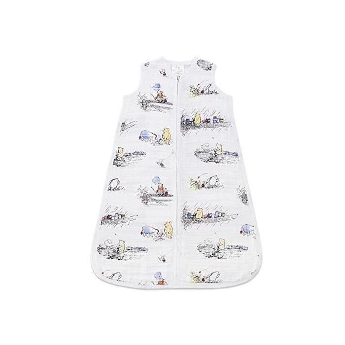 Aden Anais Gigoteuse Legere Pour Bebe Disney Turbulette D Ete En Mousseline 100 Coton Winnie L Ourson Adaptee Pour Les Bebes Cdiscount Puericulture Eveil Bebe